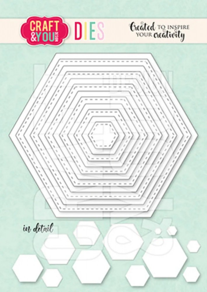 Craft & You DesignHexagon Base decorative